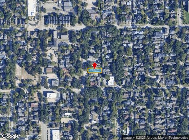 1214 Heights Blvd, Houston, TX Parcel Map