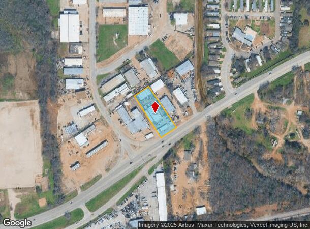 3307 W Division St, Arlington, TX Parcel Map
