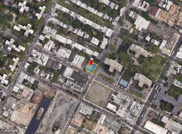 196 Nevins St, Brooklyn, NY Parcel Map
