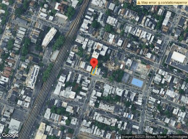  727 E 215Th St, Bronx, NY Parcel Map