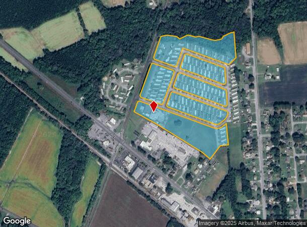 11 N Prince St, Windsor, VA Parcel Map