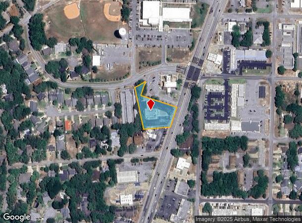 1246 N Eglin Pky, Shalimar, FL Parcel Map