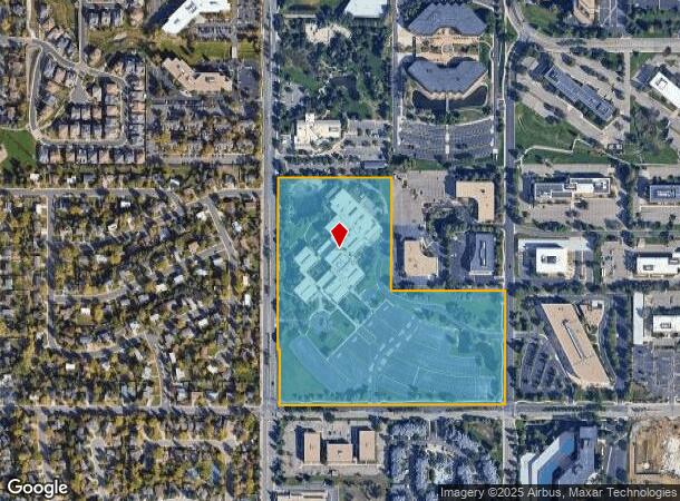  6200 S Quebec St, Greenwood Village, CO Parcel Map