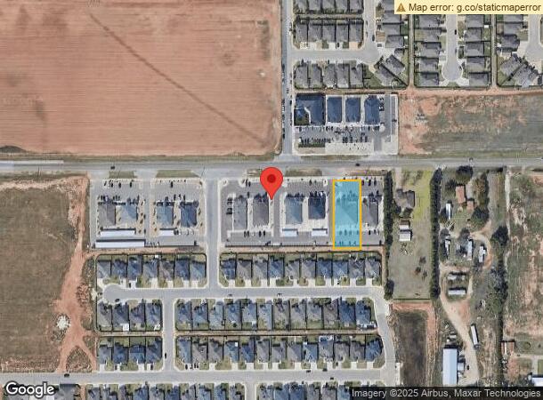  5607 114Th St, Lubbock, TX Parcel Map