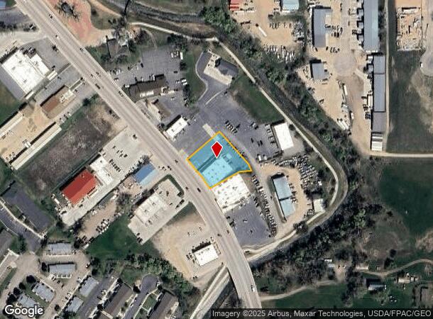 1043 Coffeen Ave, Sheridan, WY Parcel Map