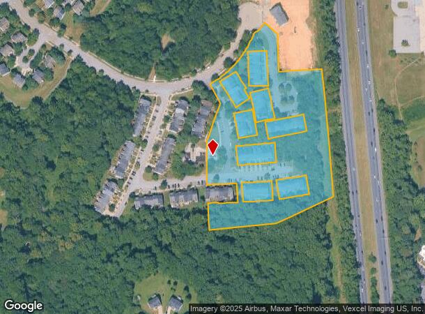  Serenade Cir, Clinton, MD Parcel Map