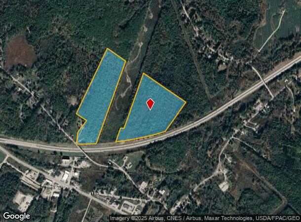  184 Old Lisbon Rd, Lewiston, ME Parcel Map
