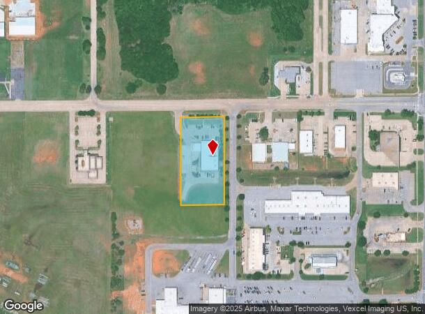 1320 W Vandament, OK Parcel Map