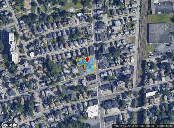  478 Broad St, Central Falls, RI Parcel Map