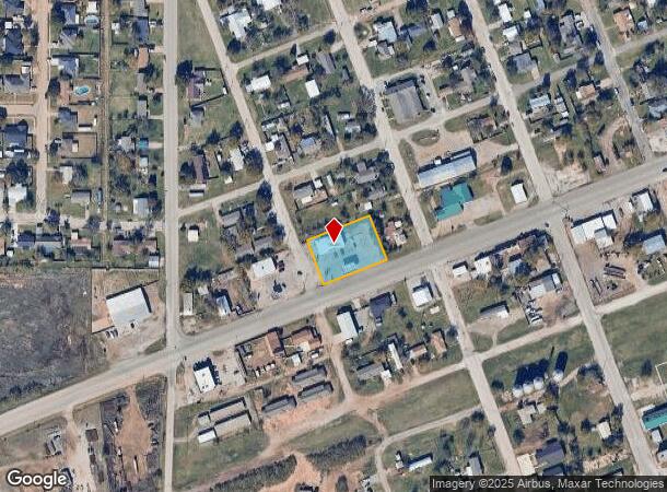 210 W Olive St, Holliday, TX Parcel Map