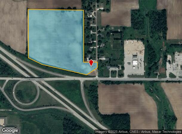  2632 W Monroe Rd, Alma, MI Parcel Map