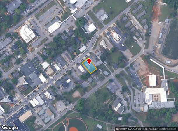 968 Main St, Montevallo, AL Parcel Map
