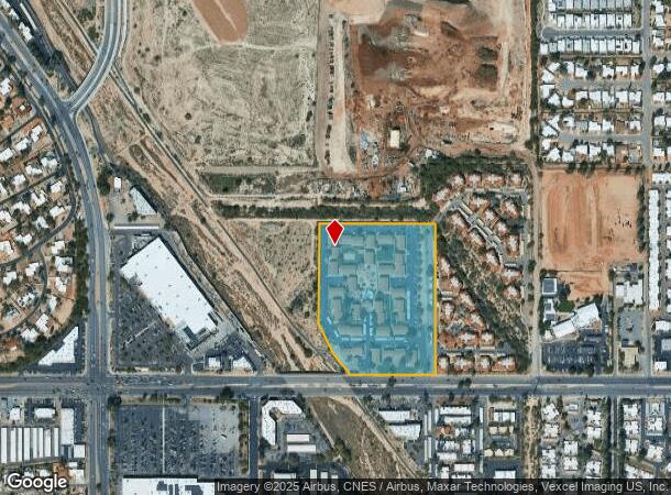 7351 E Speedway Blvd, Tucson, AZ Parcel Map
