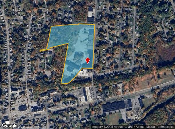  34 Tower St, Hudson, MA Parcel Map