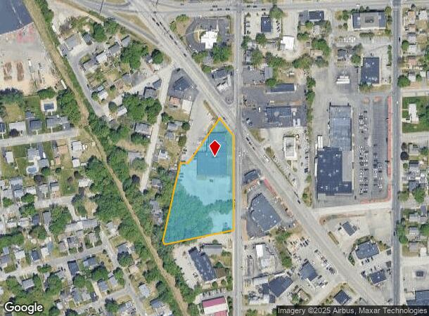  155 S Willow St, Manchester, NH Parcel Map