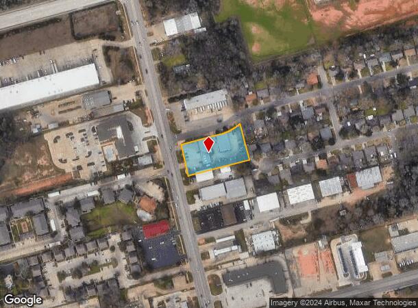  2214 N Frazier St, Conroe, TX Parcel Map