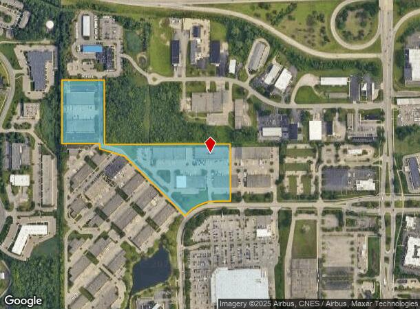 738 Airport Blvd, Ann Arbor, MI Parcel Map