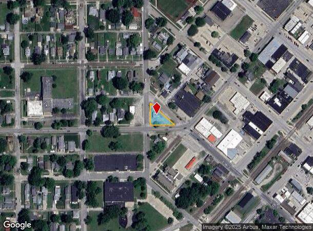  102 5Th St, Lincoln, IL Parcel Map