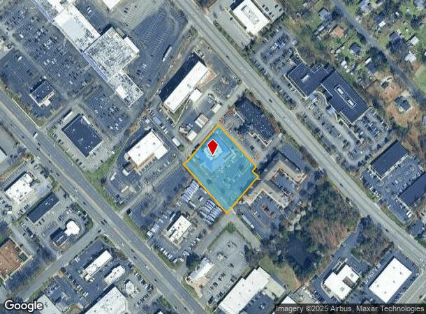 8006 W Broad St, Henrico, VA Parcel Map