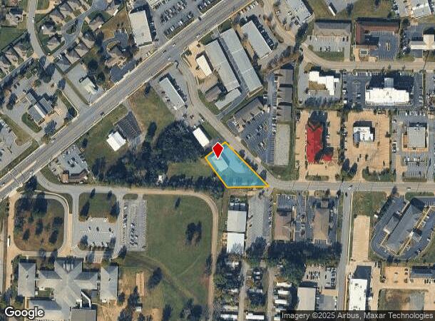  605 W Commerce Dr, Bryant, AR Parcel Map