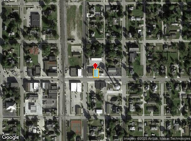 204 E 3Rd St, Brookston, IN Parcel Map