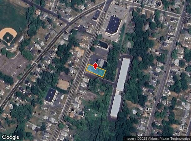  105 Broad St, Meriden, CT Parcel Map
