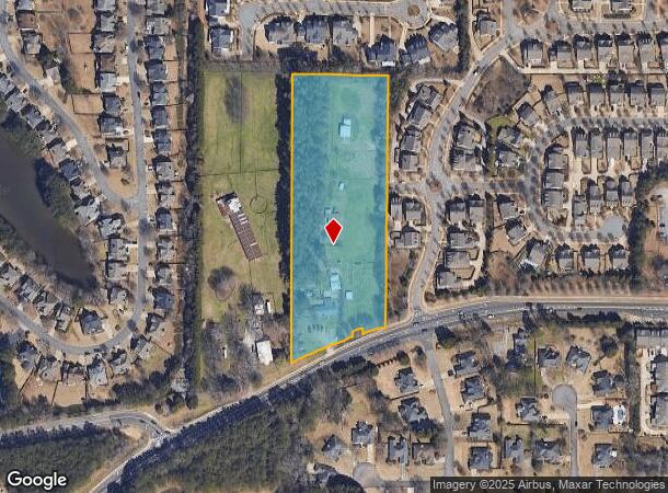  12580 Crabapple Rd, Alpharetta, GA Parcel Map