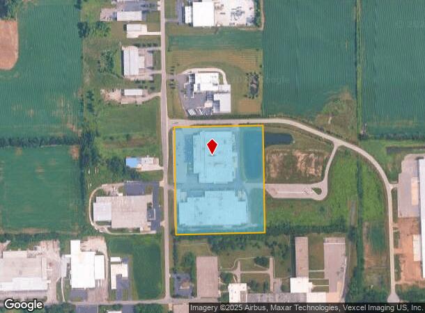  1609 Genesis Dr, La Porte, IN Parcel Map