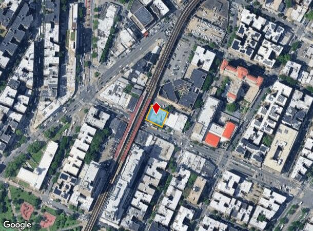41 E 167Th St, Bronx, NY Parcel Map