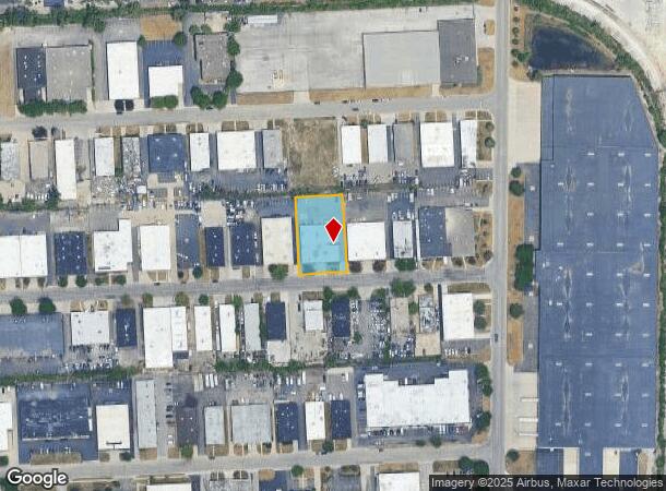  516 Lunt Ave, Schaumburg, IL Parcel Map