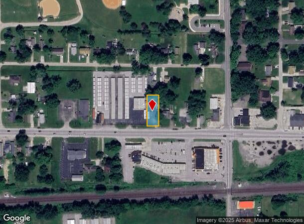 1008 Lincolnway W, Osceola, IN Parcel Map