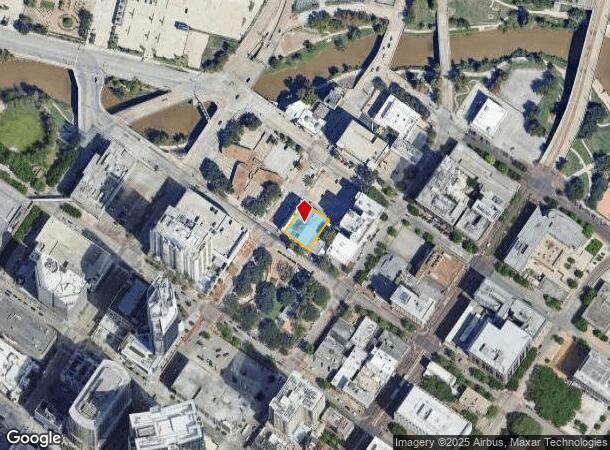  801 Congress St, Houston, TX Parcel Map