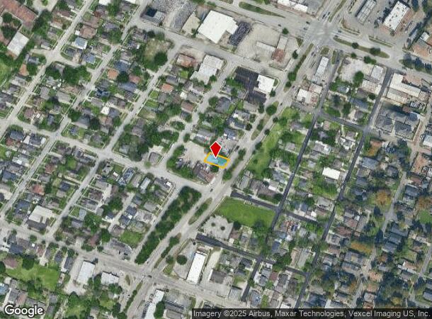 215 Lockwood Dr, Houston, TX Parcel Map