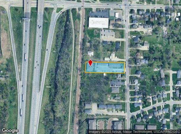  1601 Center Point Rd Ne, Cedar Rapids, IA Parcel Map