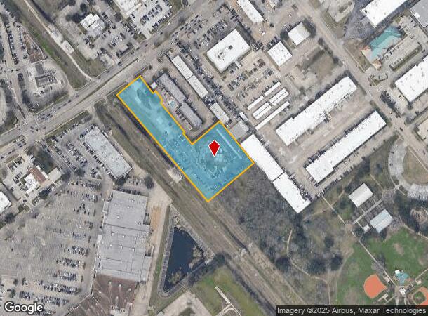 891 W Bay Area Blvd, Webster, TX Parcel Map