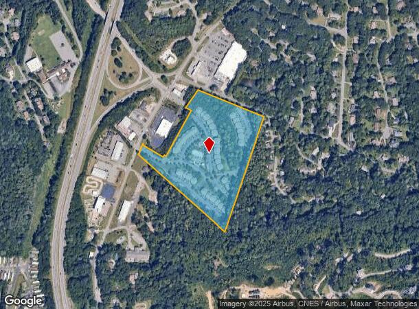  50 Barnwood Dr, Asheville, NC Parcel Map