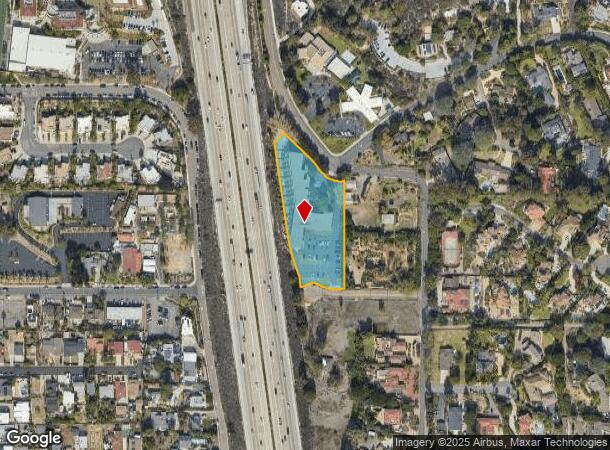  445 Marine View Ave, Del Mar, CA Parcel Map