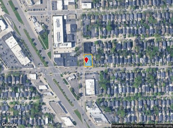  1105 S Adams Rd, Birmingham, MI Parcel Map