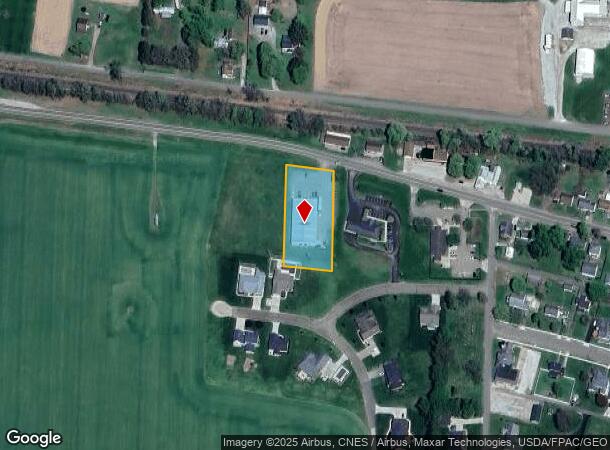 505 W Main St, West Lafayette, OH Parcel Map