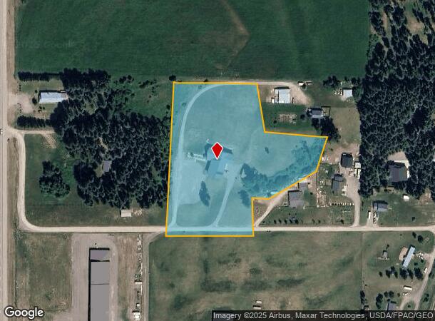 5091 Us Highway 2 W, Columbia Falls, MT Parcel Map