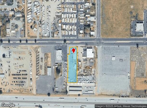 1493 E Sixth St, Beaumont, CA Parcel Map