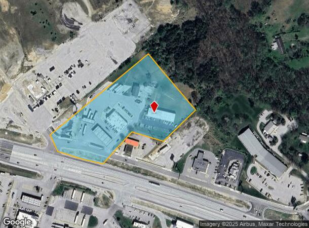 332 W Cumberland Gap Pkwy E, Corbin, KY Parcel Map