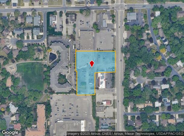  2120 Silver Lake Rd Nw, Saint Paul, MN Parcel Map