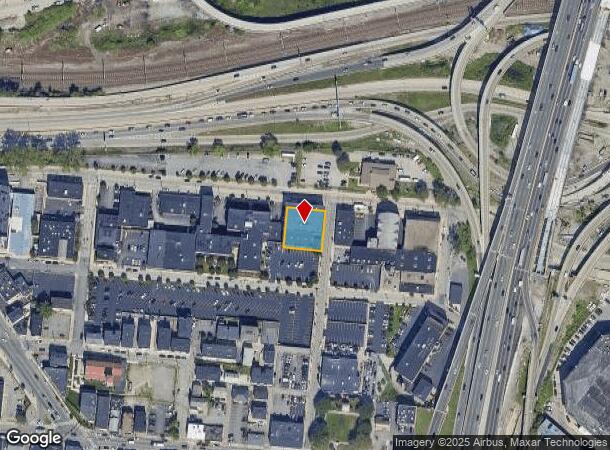 242 W Exchange St, Providence, RI Parcel Map