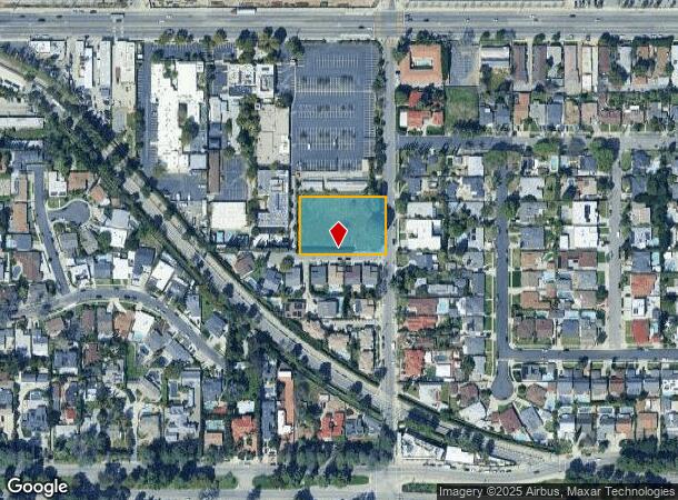 5511 Ethel Ave, Sherman Oaks, CA Parcel Map