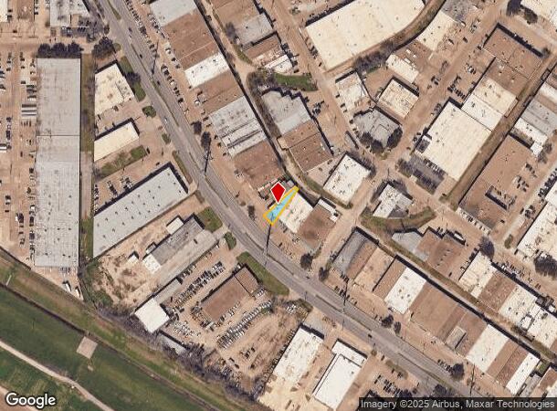  2522 Irving Blvd, Dallas, TX Parcel Map