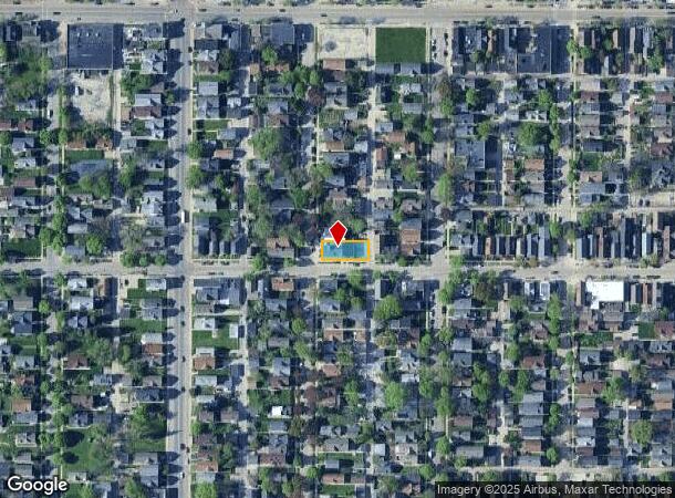 2600 N Booth St, Milwaukee, WI Parcel Map