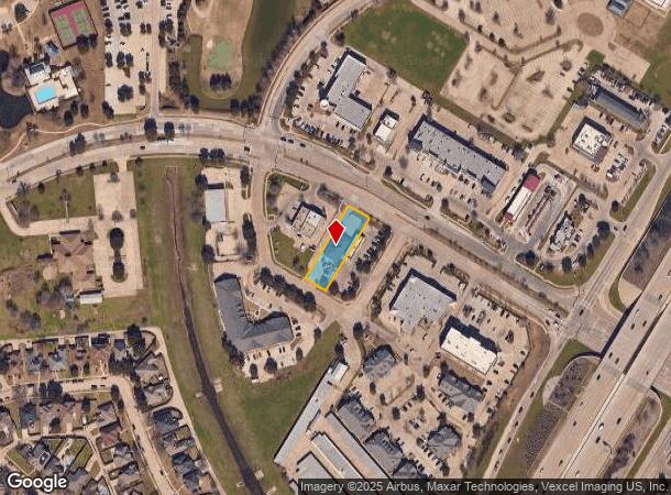  1617 W Hebron Pky, Carrollton, TX Parcel Map