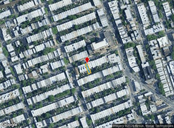 6064 Catalpa Ave, Ridgewood, NY Parcel Map