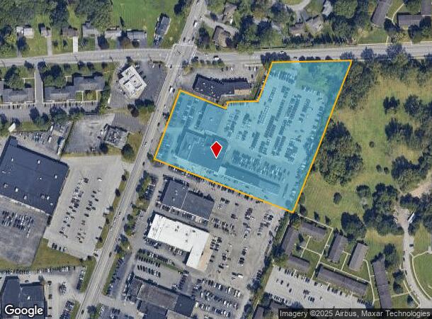  2400 W Henrietta Rd, Rochester, NY Parcel Map